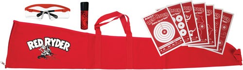 Daisy Red Ryder Starter Kit with BBs Glasses Sleeve and Targets