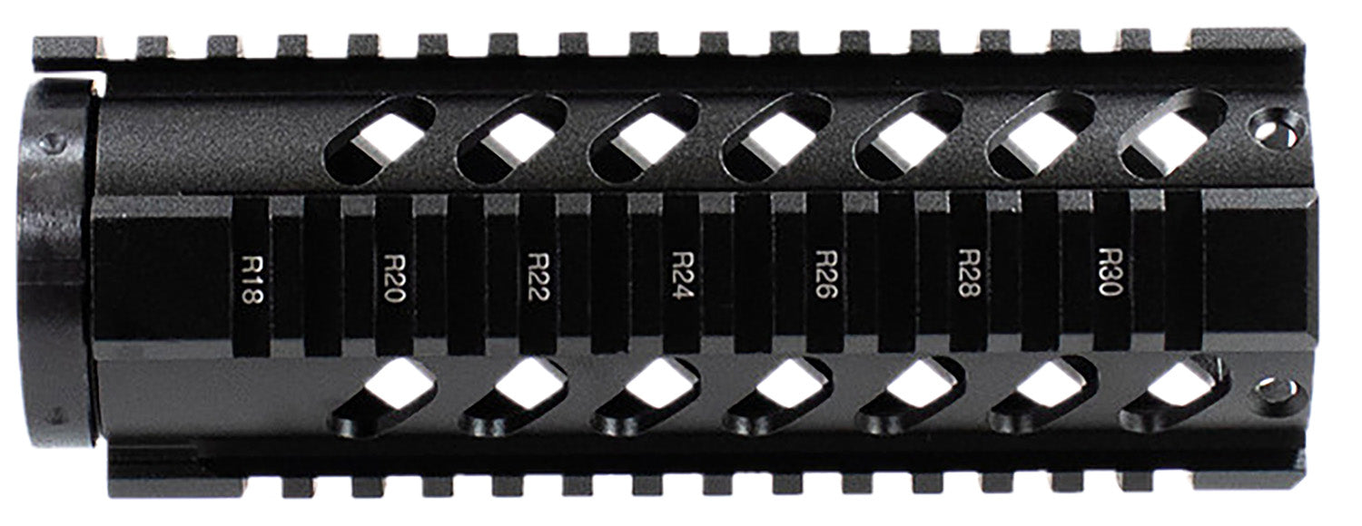 Aim Sports MT060 AR-15 7" Carbine Free Float Quad Rail Handguard Black Anodized Aluminum
