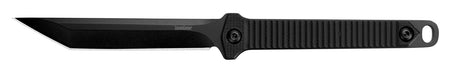 Kershaw 4008X Dune 3.80" Fixed American Tanto Plain Black Oxide 3Cr13MoV SS Blade Black Glass-Filled Nylon Handle with Lanyard & Sheath