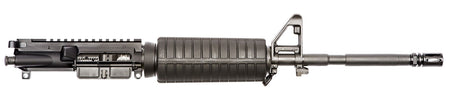 Spikes Tactical STU5025M4S Complete Upper 5.56x45mm NATO 16" Black Phosphate Barrel, M4 Double Heat Shield Handguard