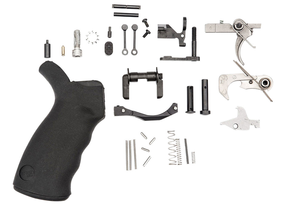 Spikes Tactical SLPK301 Enhanced Lower Parts Kit for AR Platform - Black with Nickel Boron Battle Trigger