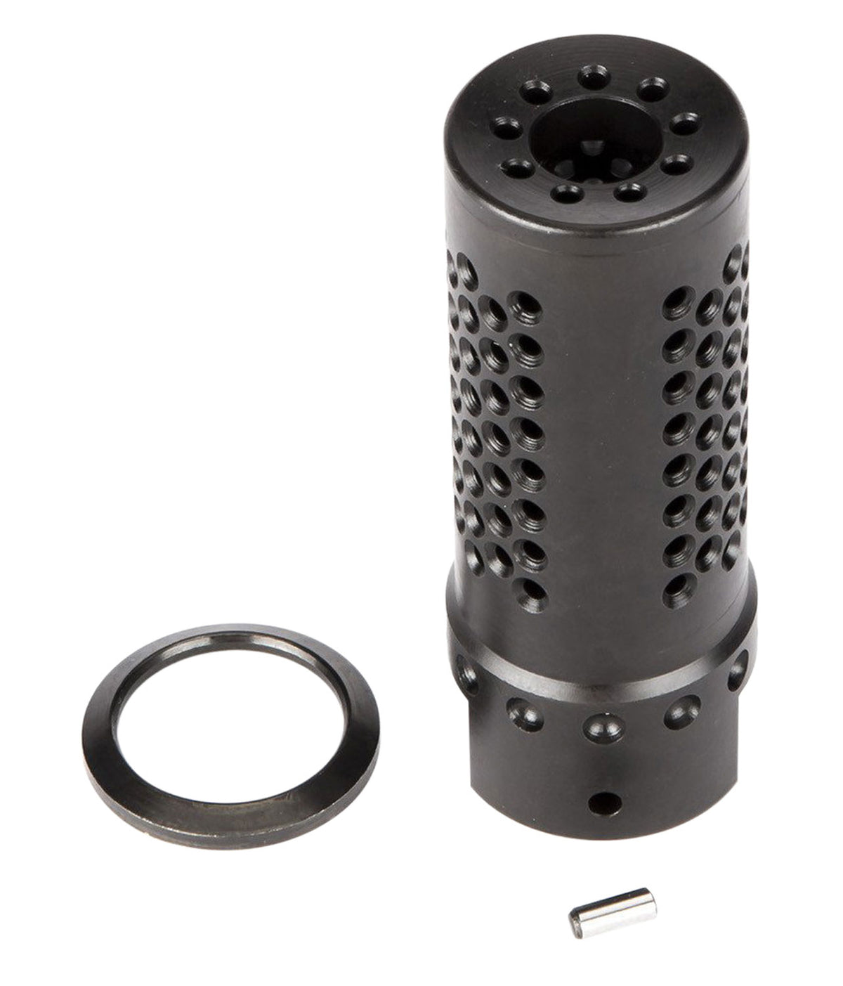 Spikes Tactical SBV1019 Dynacomp Extreme Muzzle Brake Black Nitride 416R Stainless for 308 Win 5/8-24 tpi