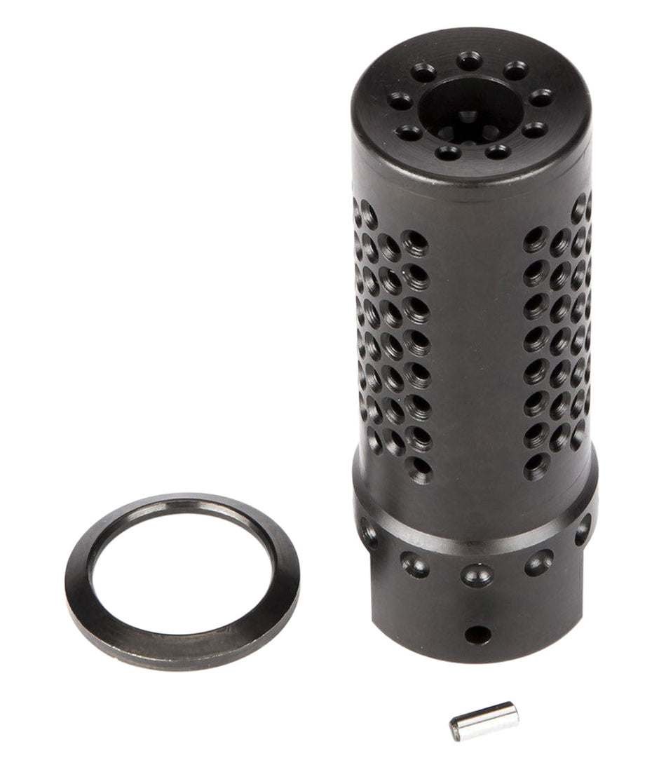 Spikes Tactical SBV1019 Dynacomp Extreme Muzzle Brake Black Nitride 416R Stainless for 308 Win 5/8-24 tpi