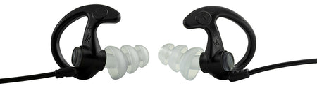 SureFire EP5BKMPR EP5 Sonic Defenders Max 26 dB Flanged Polymer Earplugs Black Medium Adult 1 Pair