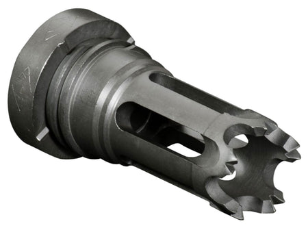 Yankee Hill 310228A Phantom QD Flash Hider Black Phosphate Steel 1/2"-28 TPI for 5.56x45mm NATO AR