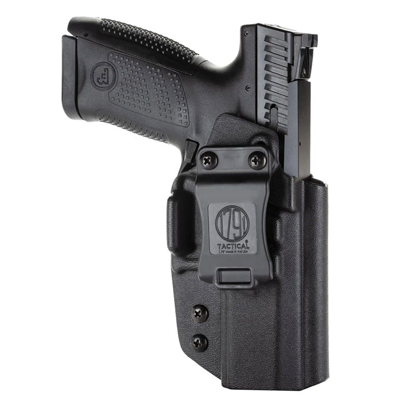 1791 Gunleather Tactical Kydex IWB Holster CZ P10C Black RH