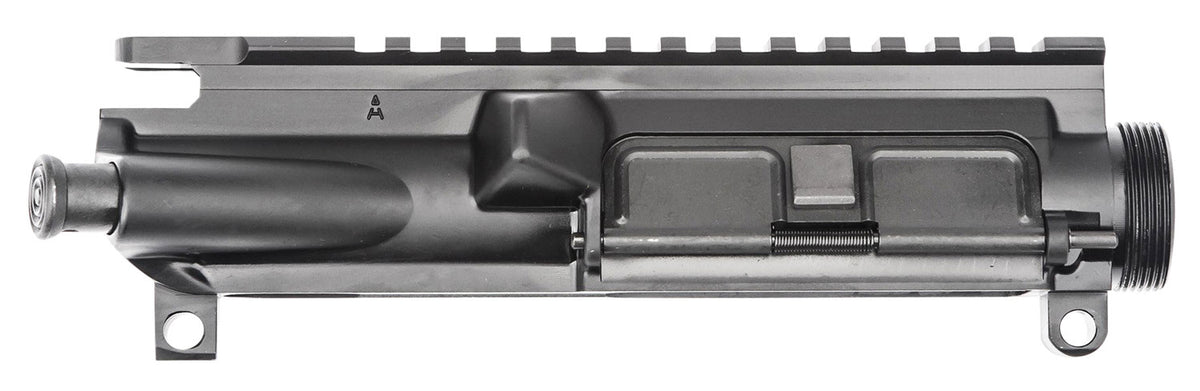 Spikes Tactical SFT50M4 Flat Top Stripped Upper Receiver Multi-Caliber 7075-T6 Aluminum Black Anodized for M4 Platform
