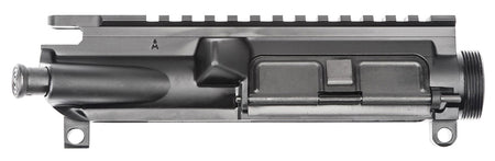 Spikes Tactical SFT50M4 Flat Top Stripped Upper Receiver Multi-Caliber 7075-T6 Aluminum Black Anodized for M4 Platform