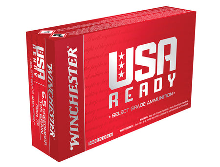 Winchester USA Ready 6.5mm Creedmoor 125 gr OTM ammo
