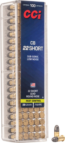 CCI Specialty CB CB Short .22 Short 29 gr Solid ammo