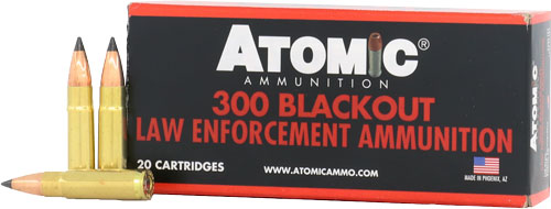 Atomic 475 Tactical LE Nosler Varmageddon Polymer Tip PT 110 Grain .300 AAC Blackout