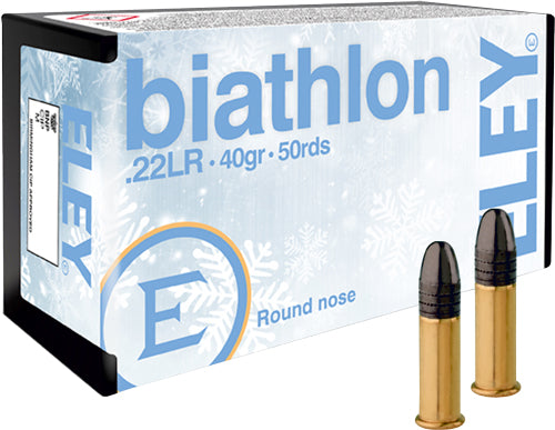 Eley Biathlon Club .22 Long Rifle 40 gr Solid ammo