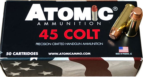 Atomic Handgun .45 Long Colt 250 gr JHP ammo