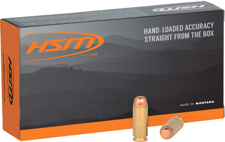 HSM 10MM8N Training Full Metal Jacket FMJ 200 Grain 10mm Auto