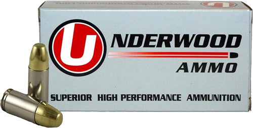 Underwood Ammo +P+ 9mm Luger / Parabellum 147 gr FMJ ammo