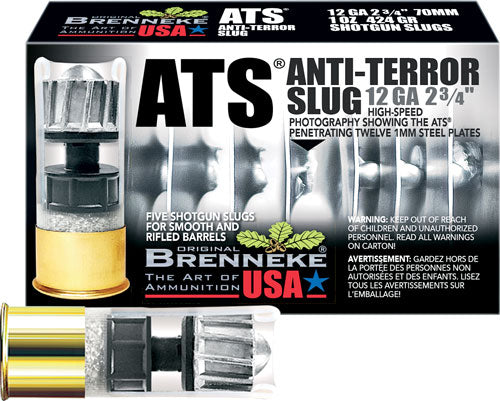 Brenneke ATS Home Defense 12 Gauge 2.75 in / 2.75 in Slug 1 oz