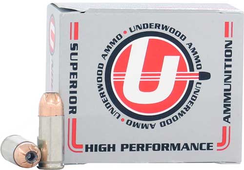 UNDERWOOD 9MM LUGER +P 147GR-JHP 20RD 10BX/CS
