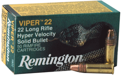 Remington 21080 Viper High Velocity Truncated Cone Solid  36 Grain .22 Long Rifle