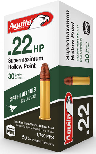 Aguila Supermaximum .22 Long Rifle 30 gr LSHP ammo