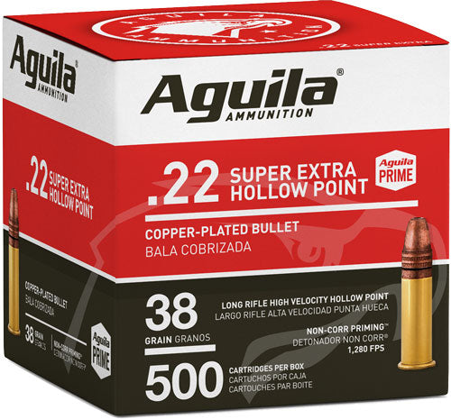 Aguila High Velocity .22 LR 38 Grain CPHP Value Pack
