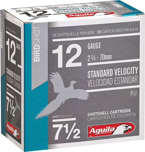 Aguila 1CHB1217   12 Gauge  1-1/8oz 7.5 Shot 1200 FPS.