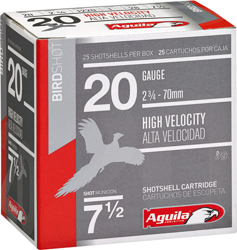 Aguila 1CHB2007   20 Gauge   7.5 Shot 1220 FPS.