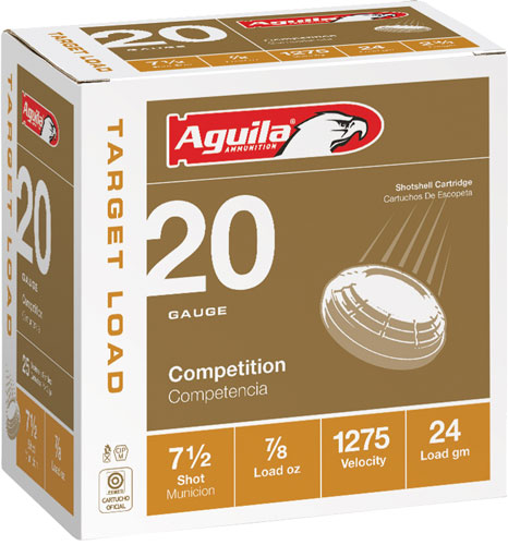 Aguila Competition 20 Gauge 2.75 in / 2.75 in #7.5 7/8 oz