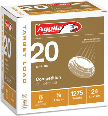 Aguila Competition 20 Gauge 2.75 in / 2.75 in #8 7/8 oz