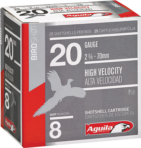 Aguila Hunting High Velocity 20 Gauge 2.75 in / 2.75 in #8 1 oz