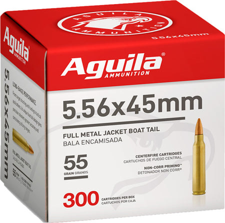 Aguila Target & Range 5.56x45mm NATO 55 gr FMJ ammo