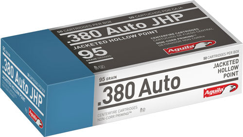 Aguila  .380 ACP/Auto 90 gr JHP ammo
