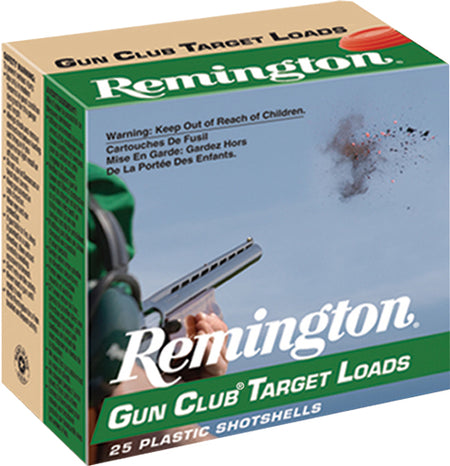 Remington Gun Club Target Loads 12 Gauge 2.75 in / 2.75 in #7.5 1-1/8 oz