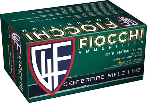Fiocchi Field Dynamics .204 Ruger 32 gr PolyTip ammo