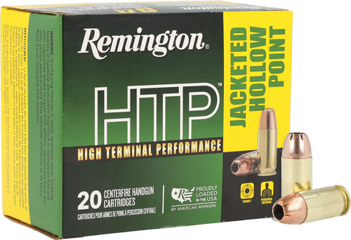 Remington 21455 HTP Jacketed Hollow Point JHP 230 Grain .45 ACP/Auto