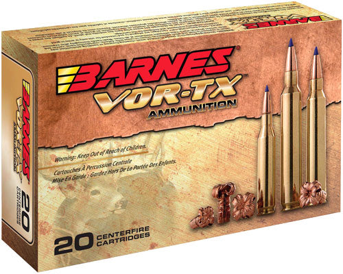Barnes 21548 VOR-TX Tipped Triple Shock X TAC-TX Flat Base  110 Grain .300 AAC Blackout