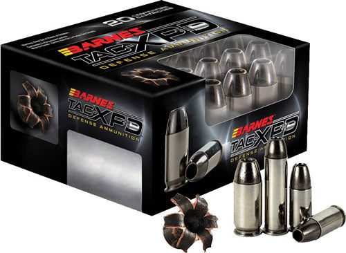 Barnes 21552 TAC-XPD® DEFENSE HANDGUN TAC-XP  80 Grain .380 ACP/Auto
