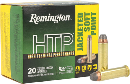 Remington 22233 HTP Jacketed Soft Point JSP 158 Grain .357 Magnum