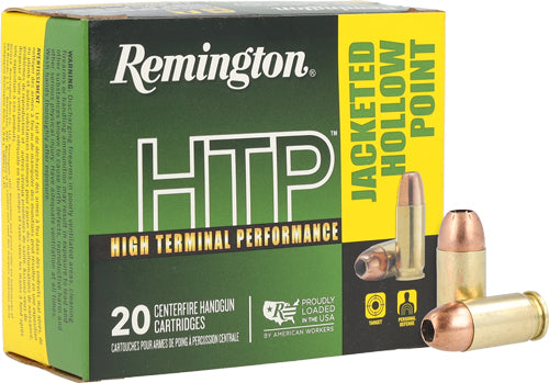 Remington 22248 HTP Jacketed Hollow Point JHP 88 Grain .380 ACP/Auto