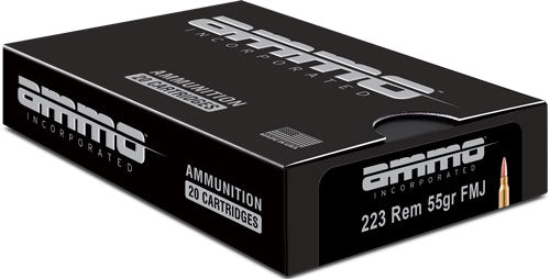 Ammo Inc .223 Remington 55gr FMJ Ammo