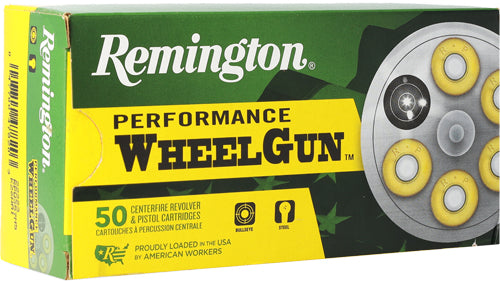 Remington 22338 Performance WheelGun Lead Semi Wadcutter  225 Grain .45 Long Colt