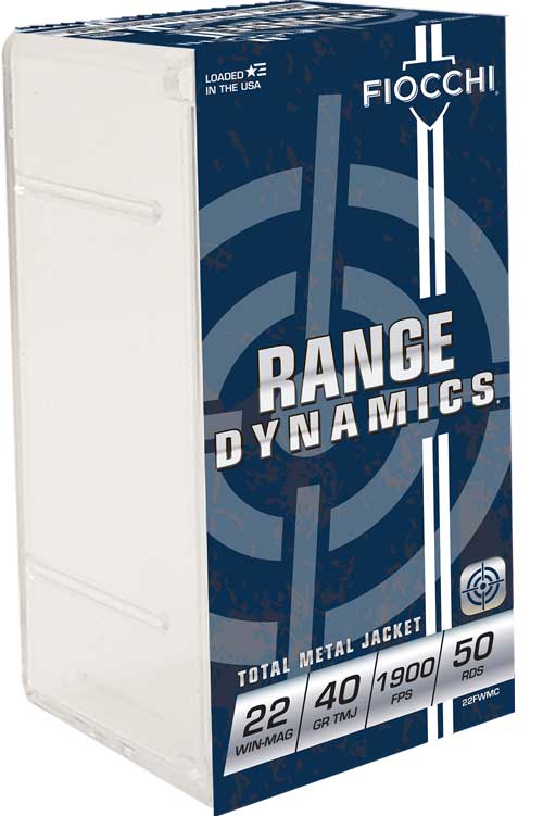 Fiocchi Training Dynamics 22 WMR 40gr TMJ Ammo
