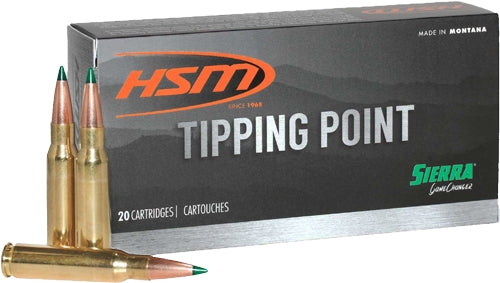 HSM HSM24321N Tipping Point Sierra GameChanger  90 Grain .243 Winchester