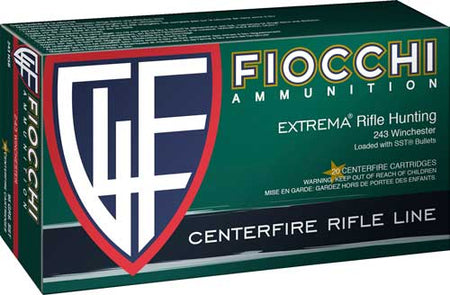 Fiocchi 243HSB Hyperformance Super Shock Tip SST 95 Grain .243 Winchester