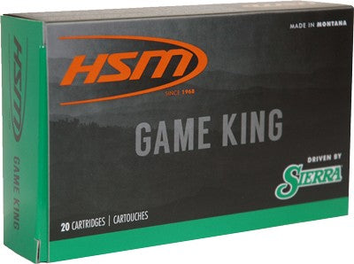 HSM 30843N Sierra Game King Spitzer Boat Tail SBT 180 Grain .308 Win / 7.62x51mm