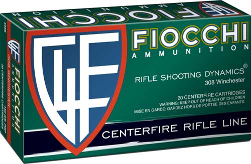 Fiocchi Field Dynamics .308 Win / 7.62x51mm 150 gr JSP ammo