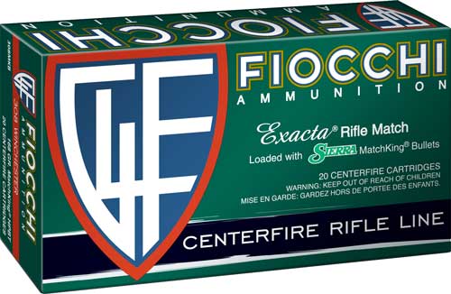 Fiocchi 308MKB Hyperformance Sierra MatchKing Boat Tail Hollow Point BTHP 168 Grain .308 Win / 7.62x51mm