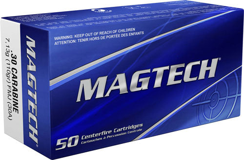Magtech Sport Shooting Tactical/Training .30 Carbine 110 gr FMJ ammo
