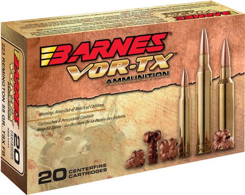 Barnes 31191 VOR-TX TSX Boat Tail  70 Grain 5.56x45mm NATO