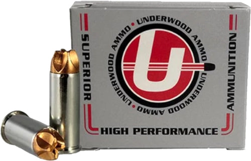 Underwood Ammo 320 Xtreme Defender COPPER SOLID Monolithic CS 125 Grain .44 S&W Special