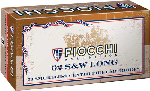 Fiocchi 32LA Cowboy Action Lead Wadcutter  100 Grain .32 S&W Long